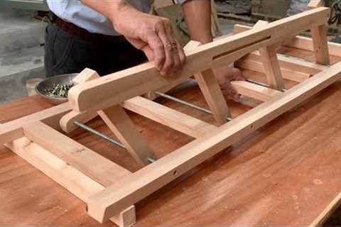 Amazing Creative Smart Woodworking Project // A Extremely Useful Item In Everyday Life