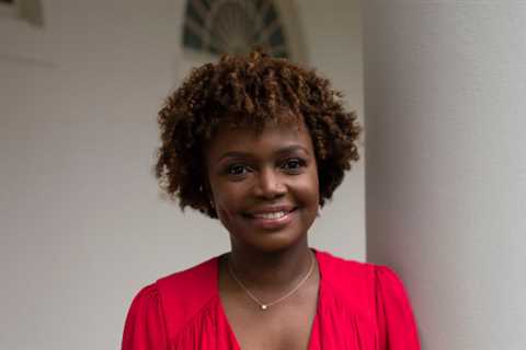 Karine Jean-Pierre’s Unlikely Rise to the White House Lectern