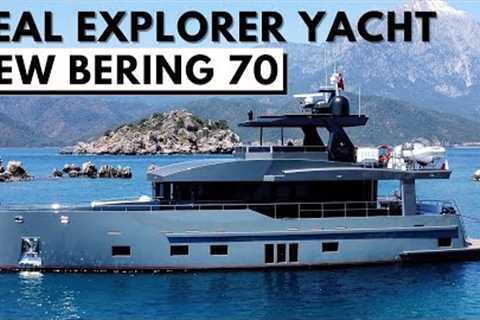 2022 BERING 70 NEW DESIGN EXPLORER LONG RANGE YACHT TOUR Transatlantic Expedition POCKET SUPERYACHT