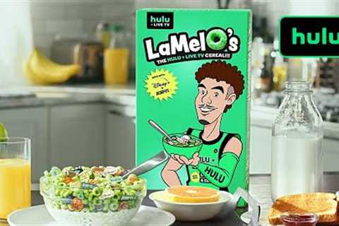 LaMelO's: The Hulu + Live TV Cereal Animated Commercial • LaMelo Ball