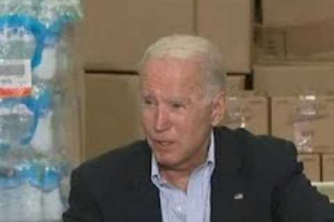 Biden Witnesses 'Profound Damage' in NJ After Ida
