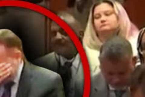Why Couldn't This Man Stop Laughing During The Amber Heard Johnny Depp Trial? #SHORTS