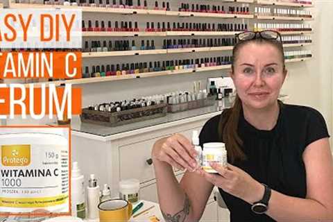 How to Make Vit C Serum for Younger Hands [EASY &amp; CHEAP DIY]