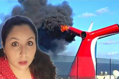CRUISE SHIP FIRE ON CARNIVAL FREEDOM, THIS ISN'T SUPPOSE TO HAPPEN! BREAKING CRUISE NEWS