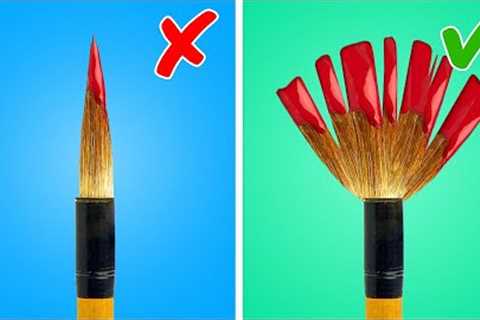 Unusual Painting Hacks to Create a Masterpiece