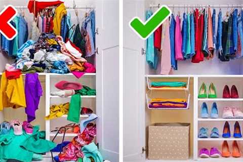 20 GENIUS ORGANIZING HACKS | Cool Ideas And DIY Crafts To Transform Your Home