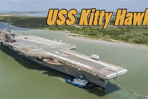USS Kitty Hawk Drone Footage