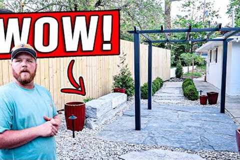 BREAKING DOWN A $24,000 LANDSCAPE JOB [NOT WITHOUT PROBLEMS!]