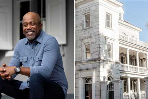 Before and After: Photos of Musician Darius Rucker’s Historic Home Restoration