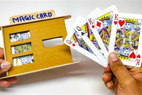 How To Make Amazing Cardboard Magic Box || Cardboard DIY Projects