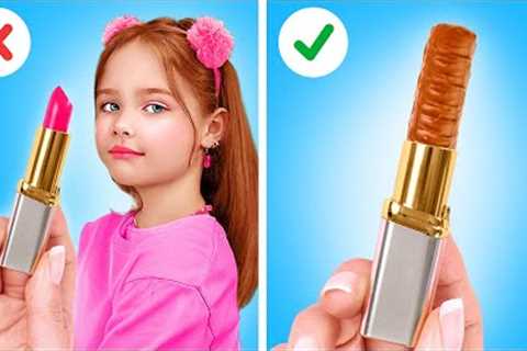 GENIUS GIRLY DIY IDEAS || Funny School Supplies Hacks &amp; Crafts! Parenting Tips By 123 GO! TRENDS