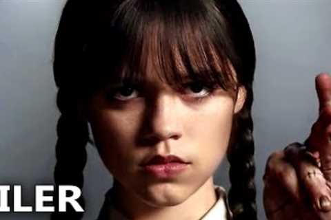 WEDNESDAY ADDAMS Trailer Teaser (2022) Jenna Ortega, Tim Burton Series