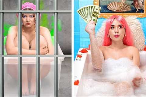 LUXURY LIFE ? PRISON LIFE. Girly hacks for different occasions