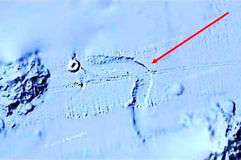 This Satellite Has Just Detected A Huge Miles Long Structure Moving On The Bottom Of The Ocean
