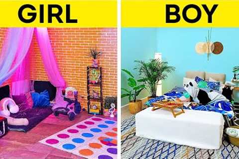 BEST ROOM MAKEOVER IDEAS || Extreme Bedroom Transformation