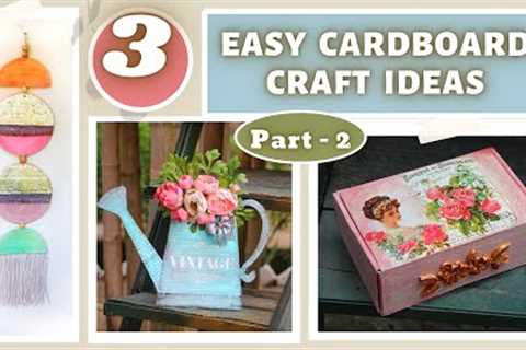 EASY CARDBOARD CRAFT IDEAS || BRILLIANT DIYs YOU CAN MAKE FROM CARDBOARD + DIY IDEAS