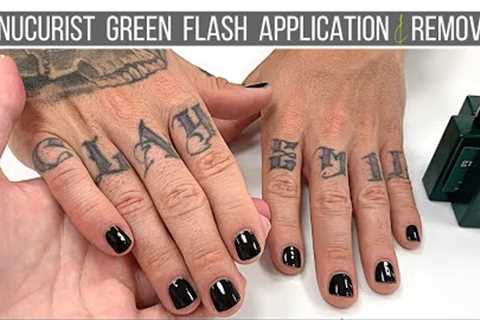Manucurist Green Flash Full Application, Wear Test &amp; Removal