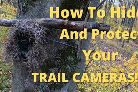 How To Prevent Your Trail Cameras From Being Tampered with or Stolen: MY CHEAP AND EASY SYSTEM!!!