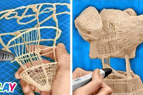 Incredible Crafts You Can Make Using A 3D Pen