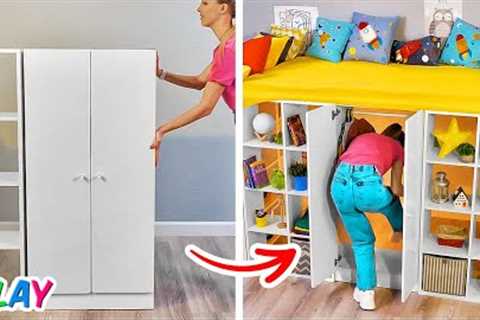 Secret Room Under The Bed || Budget Hacks To Upgrade Your Bedroom