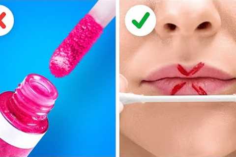 EASY BEAUTY TIPS &amp; MAKEUP HACKS TO LOOK GORGEOUS