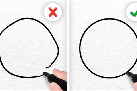 EASY DRAWING HACKS AND PAINTING TECHNIQUES FOR BEGINNERS