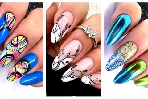 Nail art design 2022 💅 Nail art for long nails  💅 Tutorial #20nails