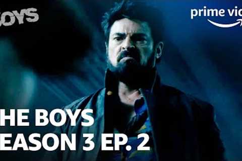 The Butcher vs. Gunpowder | The Boys Season 3 Clip | Prime Video