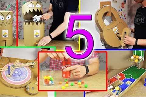 5 Amazing Things You Can Do at Home from Cardboard (mr. hotglue's family)
