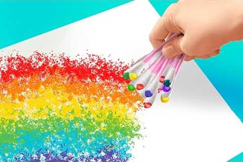 COOL DRAWING TRICKS AND ART IDEAS YOU SHOULD TRY