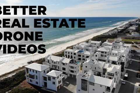 5 Real Estate Drone Videography Tips for Better Real Estate Videos