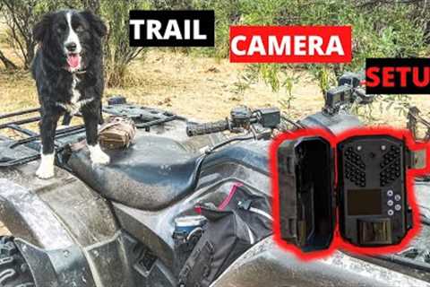 Trail Camera Setup &amp; Thunderstorm