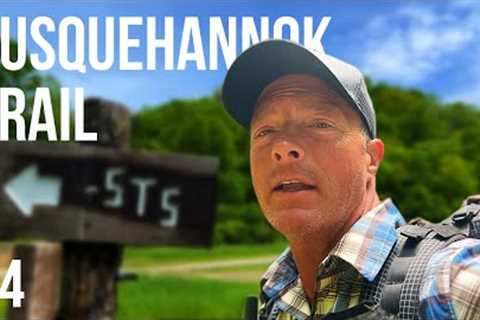 Susquehannock Trail System (STS) 84 Mile Thru Hike Part 4 2022 - Slow Go and Bad Information