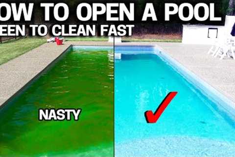 Open Your Own Pool &amp; Keep it Clean All Season - EASY TIPS