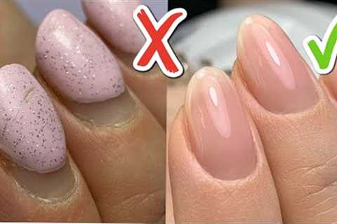 Hard Gel Nail Overlay Do's and Dont's | Nail Shape Transformation