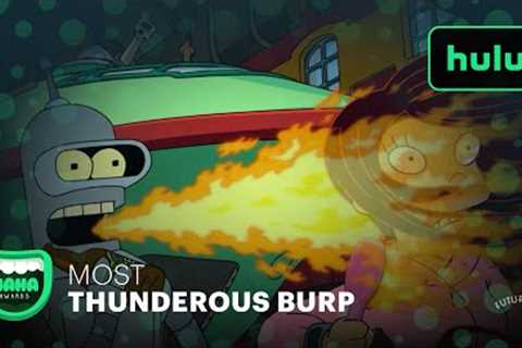 2021 HAHA Awards • Most Thunderous Performance • Hulu • Adult Animation