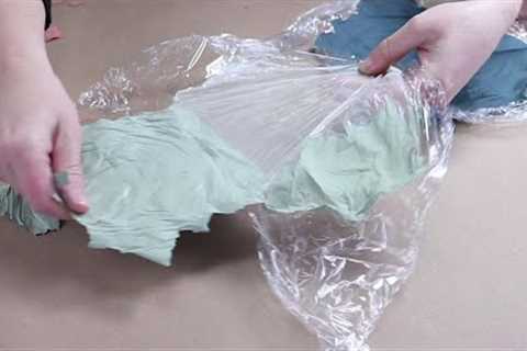 This saran wrap hack will make people think you spent THOUSANDS on decor! | Hometalk