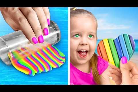 DIY POLYMER CLAY IDEAS FOR CREATIVE PARENTS || COOL PARENTING HACKS, GADGETS AND CRAFTS