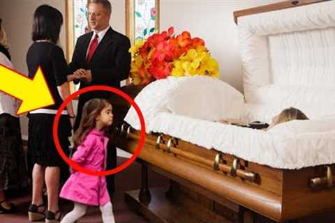 Daughter came to say goodbye to her mother, She notices something strange And stops the Funeral