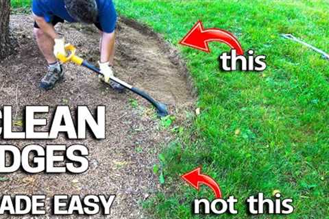 How to Have CLEAN EDGES in your LAWN - START to FINISH Secret Revealed