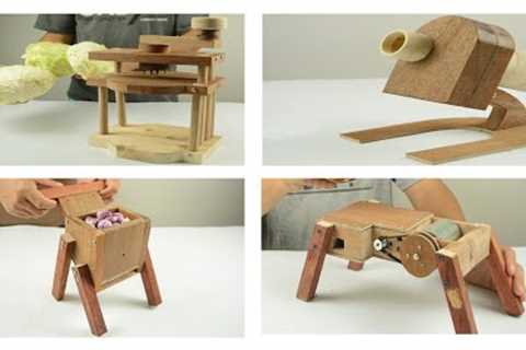 4 SMART IDEAS USING WOOD PROJECTS