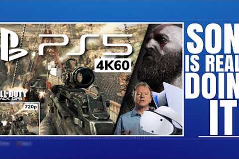 PLAYSTATION 5 ( PS5 ) - PS5 PS3 NATIVE BACKWARDS COMPATIBILITY UPDATE / GOD OF WAR RAGNAROK MESS/ S…