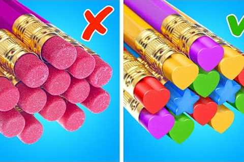 VIRAL SCHOOL HACKS AND AWESOME CRAFTS