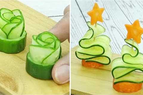 Cucumber &amp; Carrot decoration ideas | Thaitrick