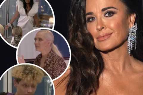 Kyle Richards Responds to Backlash Over Her Reaction to Erika Cursing Out Garcelle's Teen Son
