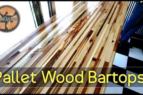 Bartop Tables From 100% Pallet wood!