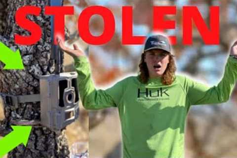 Trespassers STOLE MY TRAIL CAMERA | THIS IS RIDICULOUS! Are We Safe On Our OWN Property?
