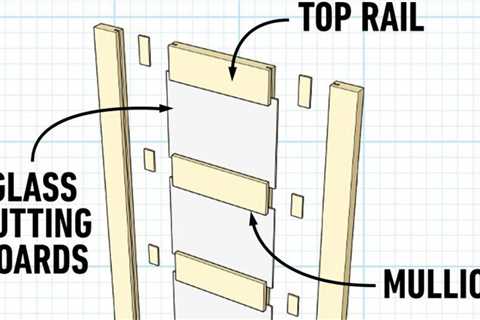 Try This Hack for Building an Inexpensive Glass Panel Door