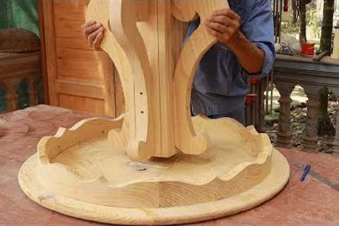 Amazing Woodworking Crafts Hands Always Creative // Creative Curved Wooden Coffee Table Design Ideas