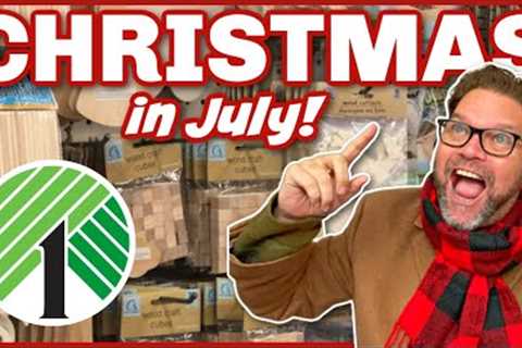 CHRISTMAS in July Dollar Tree DIYS! Buy NOW Items for Christmas DIYS later!!!